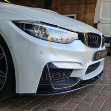 Load image into Gallery viewer, MP Style Carbon Fibre Front Splitter 3 Pieces Design for BMW F80 M3 F82 F83 M4 14-20
