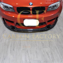 Load image into Gallery viewer, 3D Style Carbon Fibre Front Splitter for BMW E82 Coupe 1M 07-13
