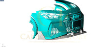 Load image into Gallery viewer, AB Style Pre-Preg Carbon Fibre Front Splitter for Audi 4K RS7 20-22
