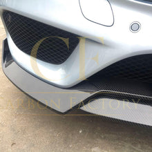 Load image into Gallery viewer, AMG Style Carbon Fibre Front Splitter for Mercedes Benz W205 C Class 15-18

