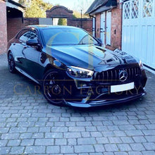 Load image into Gallery viewer, AMG Style Carbon Fibre Front Splitter for Mercedes W213 E Class Facelift Saloon 21-Present

