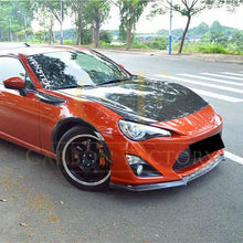 Load image into Gallery viewer, BM Style Carbon Fibre Front Splitter for Toyota GT86 13-16
