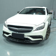 Load image into Gallery viewer, Brabus Style Carbon Fibre Front Splitter for Mercedes Benz C218 CLS 15-18
