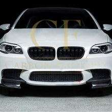 Load image into Gallery viewer, Carbon Fibre Front Splitter Covers for BMW F10 M5 10-17
