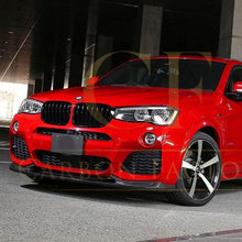 Load image into Gallery viewer, Carbon Fibre Front Splitter for BMW F25 X3 F26 X4 M Sport 15-18

