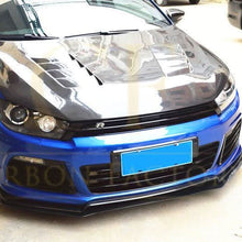 Load image into Gallery viewer, Carbon Fibre Front Splitter for VW Scirocco R 09-14
