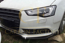 Load image into Gallery viewer, CF Style Carbon Fibre Front Splitter for Audi B8.5 A5 Non S-Line 11-16
