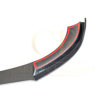 Load image into Gallery viewer, CF Style Carbon Fibre Front Splitter for Mercedes W213 E Class Saloon 16-20
