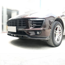 Load image into Gallery viewer, GT Style Carbon Fibre Front Splitter for Porsche Macan 14-17
