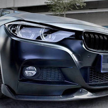 Load image into Gallery viewer, MAD Style Carbon Fibre Front Splitter for BMW F30 F31 3 Series M Sport 12-19

