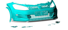 Load image into Gallery viewer, MK Style Carbon Fibre Front Splitter for VW Golf MK7.5 GTI 18-20
