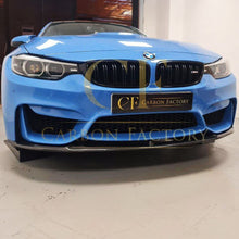 Load image into Gallery viewer, MP Style (Bottom Piece) Carbon Fibre Front Splitter Bottom for BMW F80 M3 F82 F83 M4 14-20

