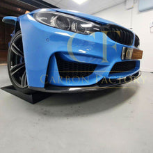 Load image into Gallery viewer, MP Style (Bottom Piece) Carbon Fibre Front Splitter Bottom for BMW F80 M3 F82 F83 M4 14-20
