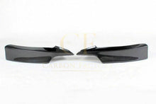 Load image into Gallery viewer, MP Style Carbon Fibre Front Splitter Covers for BMW F30 F31 3 Series M Sport 12-19
