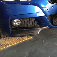 Load image into Gallery viewer, MP Style Carbon Fibre Front Splitter Covers for BMW F30 F31 3 Series M Sport 12-19
