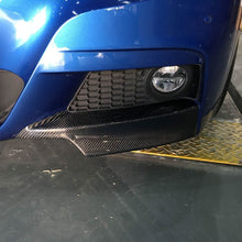 Load image into Gallery viewer, MP Style Carbon Fibre Front Splitter Covers for BMW F30 F31 3 Series M Sport 12-19
