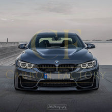 Load image into Gallery viewer, MP Style Carbon Fibre Front Splitter Covers for BMW F80 M3 F82 F83 M4 14-20
