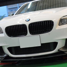 Load image into Gallery viewer, MP Style Carbon Fibre Front Splitter for BMW F10 5 Series 10-17
