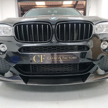 Load image into Gallery viewer, MP Style Carbon Fibre Front Splitter for BMW F15 X5 M Sport 14-18
