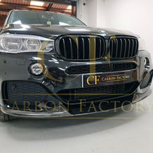 Load image into Gallery viewer, MP Style Carbon Fibre Front Splitter for BMW F15 X5 M Sport 14-18
