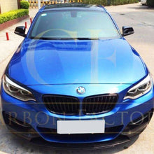 Load image into Gallery viewer, MP Style Carbon Fibre Front Splitter for BMW F22 2 Series M Sport 14-21
