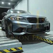 Load image into Gallery viewer, MP Style Carbon Fibre Front Splitter for BMW F87 M2 16-21
