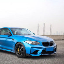 Load image into Gallery viewer, MP Style Carbon Fibre Front Splitter for BMW F87 M2 16-21

