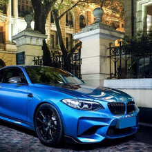 Load image into Gallery viewer, MP Style Carbon Fibre Front Splitter for BMW F87 M2 16-21

