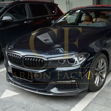 Load image into Gallery viewer, MP Style Carbon Fibre Front Splitter for BMW G30 5 Series M Sport 17-20
