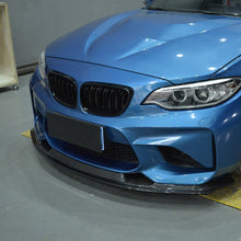 Load image into Gallery viewer, MTC Style Carbon Fibre Front Splitter for BMW F87 M2 OG 16-18
