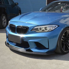 Load image into Gallery viewer, MTC Style Carbon Fibre Front Splitter for BMW F87 M2 OG 16-18
