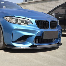 Load image into Gallery viewer, MTC Style Carbon Fibre Front Splitter for BMW F87 M2 OG 16-18
