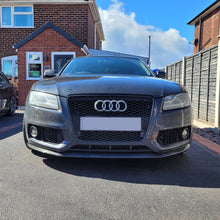 Load image into Gallery viewer, P Style Carbon Fibre Front Splitter for Audi B8 A5 S-Line &amp; S5 07-10
