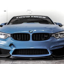Load image into Gallery viewer, PSM Style Carbon Fibre Front Splitter 2 Pieces for BMW F80 M3 F82 F83 M4 14-20

