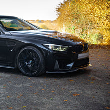 Load image into Gallery viewer, PSM Style Carbon Fibre Front Splitter for BMW F80 M3 F82 F83 M4 14-20
