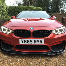 Load image into Gallery viewer, PSM Style Carbon Fibre Front Splitter for BMW F80 M3 F82 F83 M4 14-20
