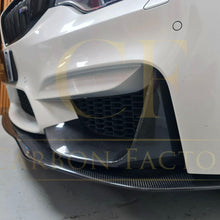 Load image into Gallery viewer, PSM Style Carbon Fibre Front Splitter for BMW F80 M3 F82 F83 M4 14-20
