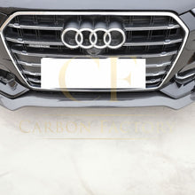 Load image into Gallery viewer, R Style Carbon Fibre Front Splitter for Audi C7.5 A6 S Line &amp; S6 15-18
