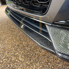 Load image into Gallery viewer, RS Style Carbon Fibre Front Splitter for Audi B9 A5 S Line &amp; S5 17-19
