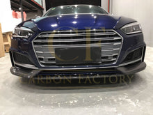 Load image into Gallery viewer, RS Style Carbon Fibre Front Splitter for Audi B9 A5 S Line &amp; S5 17-19
