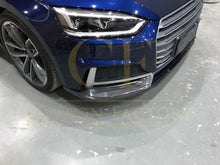 Load image into Gallery viewer, RS Style Carbon Fibre Front Splitter for Audi B9 A5 S Line &amp; S5 17-19
