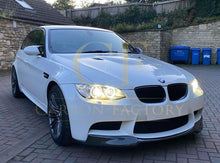 Load image into Gallery viewer, V Style Carbon Fibre Front Splitter for BMW E90 E92 E93 M3 07-13
