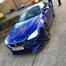 Load image into Gallery viewer, V Style Carbon Fibre Front Splitter for BMW F06 F12 F13 M6 11-18

