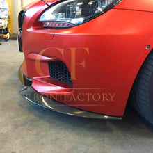 Load image into Gallery viewer, V Style Carbon Fibre Front Splitter for BMW F06 F12 F13 M6 11-18
