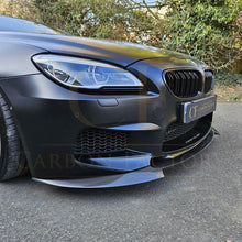 Load image into Gallery viewer, V Style Carbon Fibre Front Splitter for BMW F06 F12 F13 M6 11-18
