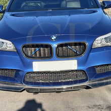 Load image into Gallery viewer, V Style Carbon Fibre Front Splitter for BMW F10 M5 10-16

