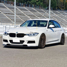 Load image into Gallery viewer, V Style Carbon Fibre Front Splitter for BMW F30 F31 3 Series M Sport 12-19
