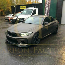 Load image into Gallery viewer, V Style Carbon Fibre Front Splitter for BMW F87 M2 OG 16-18
