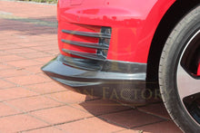 Load image into Gallery viewer, V Style Carbon Fibre Front Splitter for VW Golf MK7 GTI 14-17
