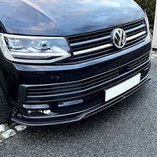 Load image into Gallery viewer, V Style Carbon Fibre Front Splitter for VW T6 Multivan 15-20
